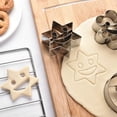 thumbnail image 4 of Cortadores De Galletas De Acero Inoxidable, Molde De Galleta Sonriente, Herramienta De Cocina Para Repostería, Herramientas De Panadería Reutilizables Con Sonrisa De Azúcar 4 Piezas Yuarrent HA029258-00, 4 of 6