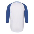 thumbnail image 2 of Augusta Sportswear Three-Quarter Raglan Sleeve Baseball Jersey, 2 of 4