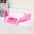 thumbnail image 5 of Jabonera de manos, jabonera autodrenante, estante de almacenamiento de esponja, escurridor para ducha, baño, fregadero de cocina, 5 of 5