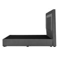 thumbnail image 3 of Box Base Cama Queen Size + Cabecera Bora Gris, 3 of 8