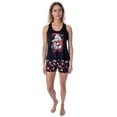 thumbnail image 3 of DC Comics Women's Harley Quinn Good To Bad Tank And Shorts Pajama Set, 3 of 8
