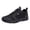 Black, variant on Men's Running Sneakers Wide Width Knit Sneakers Comfortable đŤađźe Up Tennis Shoes Resđstđşđđ Non-Sđ
ip Sport Shoes Mesh Breathable Running Shoes Sođ
id Color Outdoor Athletđc Shoes