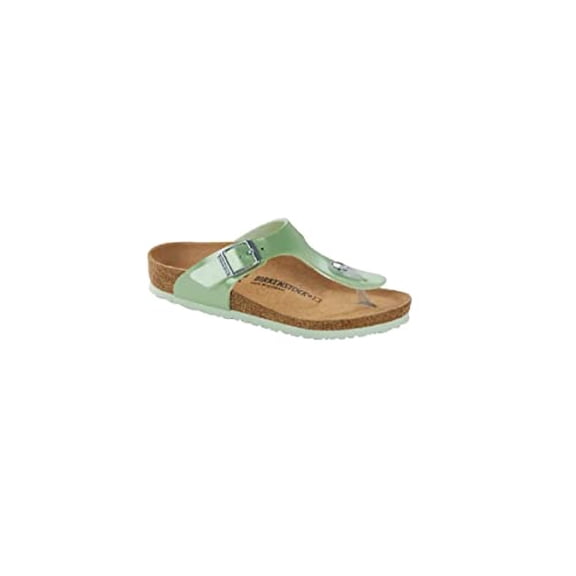 Birkenstock Kids Gizeh Sandals, Bf Electric Metallic Mineral, 30 EU Narrow