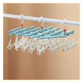 thumbnail image 2 of Foldable Multi-Clips Plastic Telescopic Coat Hanger Multi-Head Sock Clips, 2 of 2