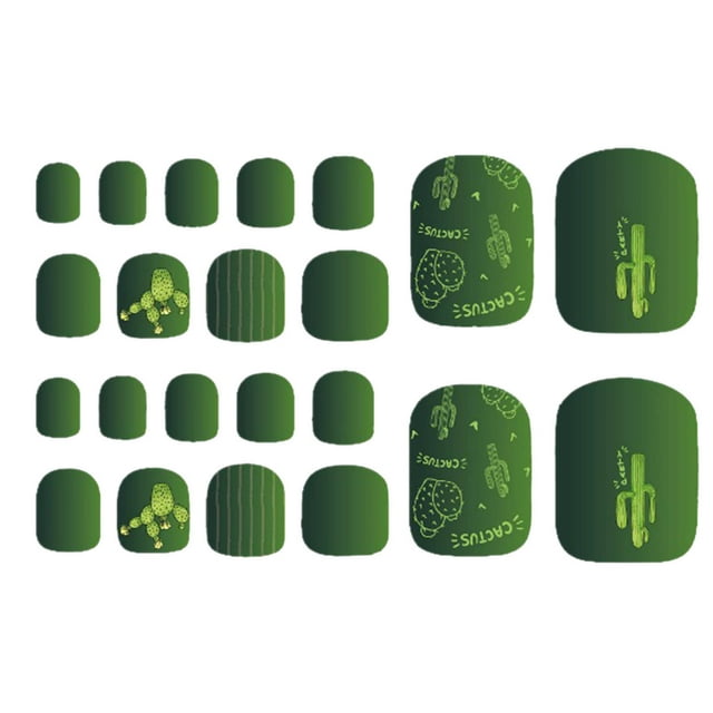 EGNMCR Nail Stickers New Foot Stickers Summer Cool Fashion Stickers Hawaiian Pattern Nail Stickers Nail paste