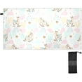 thumbnail image 2 of Dreamtimes Cute Alpaca Beach Towel Quick Dry Absorbent Bath Towels Sandproof Lightweight Towel for Gym Yoga Sports Swimming- 30x60in, 2 of 7