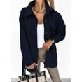 thumbnail image 2 of Womens Corduroy Shirt Long Sleeve Button Down Shirts Casual Jacket Tops Shacket, 2 of 6