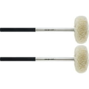 Promark Tom Freer Concert Bass Drum Mallets FBD7 Large Rollers Aluminum Pair