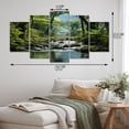 thumbnail image 4 of Designart "Exploring Uganda s Impenetrable Jungle in Bwindi I" Landscapes Metal Wall Art Set, 4 of 5