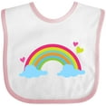 thumbnail image 3 of Inktastic Rainbow Boys or Girls Baby Bib, 3 of 4