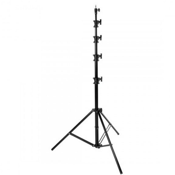 Meking MZ Series Air-Cushioned Light Stand, (12' 4-Section - Black)