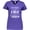 Purple, variant on Inktastic My Mom is an EMT and a Hero Women's V-Neck T-Shirt