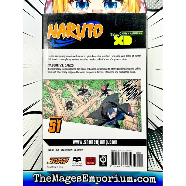 Naruto Naruto, Vol. 51: Sasuke vs. Danzo, Book 51, (Paperback