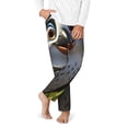 thumbnail image 2 of Hirioo Joyful Animated Bird for Teenagers' Pajama Pants Womens Lounge Pants with Pockets Pj Bottoms Pants for Men-Large, 2 of 6