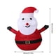 thumbnail image 5 of Ndcxsfigh Nocturna Papá Noel plegable para navideña césped al aire libre (luz cálida-Papá Noel), 5 of 8