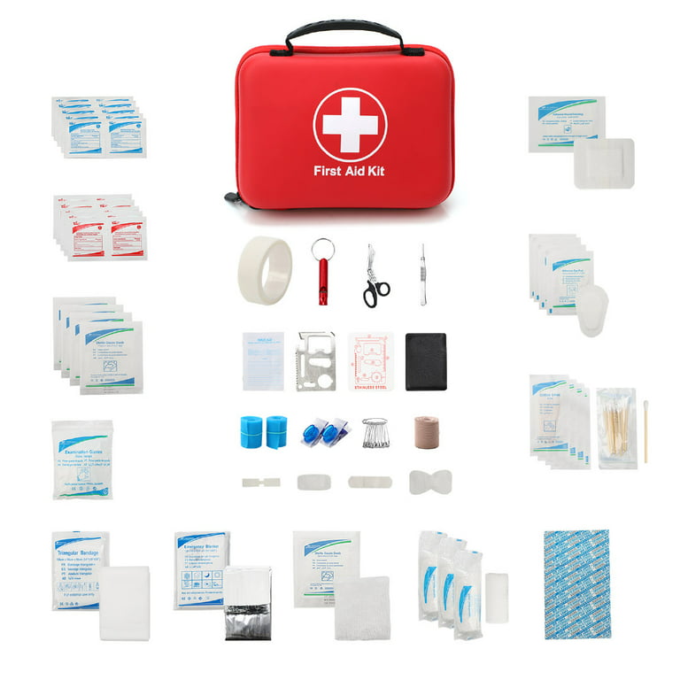 Outdoor Portable First Aid Kit Wild Seeking Life-saving Medical Kit Car  Home Travel Emergency Kit Medical Kit First-aid Storage