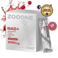 thumbnail image 1 of ZOOONE 1000mg NAD+ Berry Flavor Drink Mix for Skin Aging Support, Energy, and Focus - 30 Pack -, 1 of 1