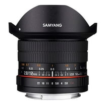 Samyang 12mm F2.8 Ultra Wide Fisheye Lens for Nikon DSLR Cameras - Full Frame Compatible