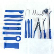 Dynamat Trim Panel Removal Tool Kit – Easily Remove Interior & Exterior Trims, Moldings, Door Panels & Dashboards – 31 Piece Set & Zippered Case
