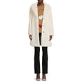thumbnail image 5 of Time And Tru Women's and Plus Plush Faux Fur Jacket, 5 of 5