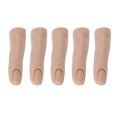 thumbnail image 1 of 5Pcs Silicone Practice Finger, Flexible Bendable Silicone Nail Training Finger for Acrylic Nails, Nail Practice Finger prosthetic Finger to Practice prosthetic Nails for DIY Nails, Nail Art, 1 of 7