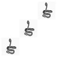 thumbnail image 4 of Sonducket Anillos de tamaño ajustable moda Animal gótico chapado amistad anillo accesorios aleación joyería suministro adornos negro Type1 NO1, 4 of 6