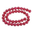 thumbnail image 1 of Unique Bargains 38 Pcs Perles en Pierre Naturelle 10mm Perles Rondes en Pierre Précieuse pour Bricolage Bracelet Collier Fabrication de Bijoux Rouge Pêche, 1 of 4