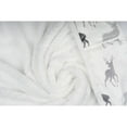 thumbnail image 2 of Safdie & Co. Premium Ultra Soft Flannel Hoodzy Hooded Throw Blanket with Sherpa Deer Silhouettes, 2 of 4