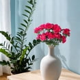 thumbnail image 7 of Artificial Plastic Azalea Bouquet, Branch Sized Handheld Arrangement for Wedding and Decor, Yellow Azalea 30 Heads, 7 of 7