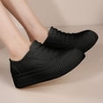 thumbnail image 4 of Women's Hidden Wedge Waterproof Rain Boots Non Slip Fashion Casual Rubber Shoes, 4 of 8