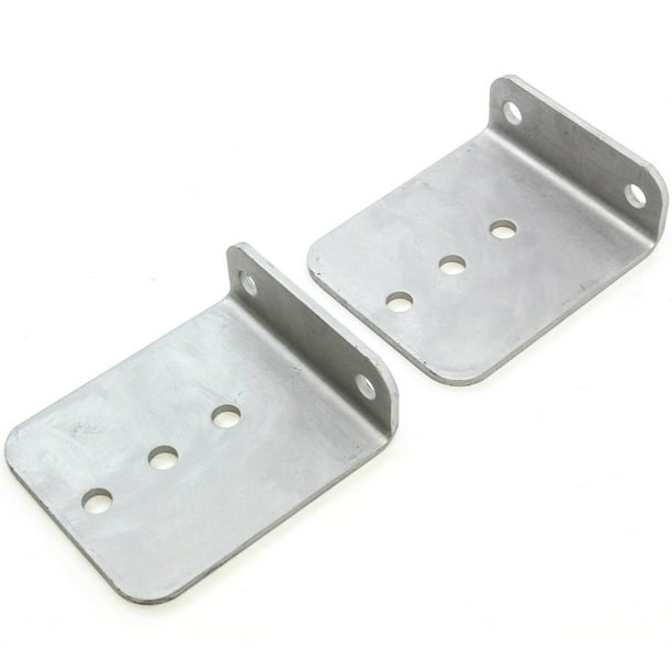 (2) 6" x 5" Hot Dipped Galvanized L Type Boat Trailer New Bunk Board Brackets