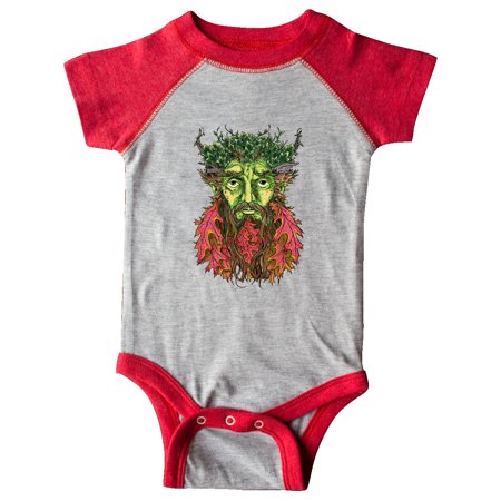 

Inktastic Autumnal Equinox Green Man Gift Baby Boy or Baby Girl Bodysuit