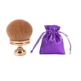thumbnail image 4 of Blend & Blur Extra Large Body Makeup Brush for Self Tanner,Leg Makeup & Bronzer Self Tan Applicator, 74mm Wide Oval Head Kabuki Brush For Application with Drawstring Bag (Black), 4 of 4
