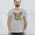thumbnail image 3 of Tee Hunt Dean Russo Funny Cute Pig T-Shirt Farm Piglet Lover Barn Men's Tee, Gray, Medium, 3 of 5