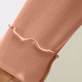 thumbnail image 6 of SELONE Thermal Undershirt for Women Printed Dralon Shirt Crewneck Long Sleeve Tops Tight Bottom Underwear Clothes Pink, 6 of 9