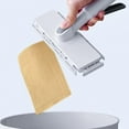 thumbnail image 3 of Mini Cleaning Mop - Handheld Small Mop | Compact Wet Dry Absorbent Tool for Kitchen, Bathroom, Tableware, Glass, Desk, Car, , Corners, Living Room, Ofic,White, 3 of 9