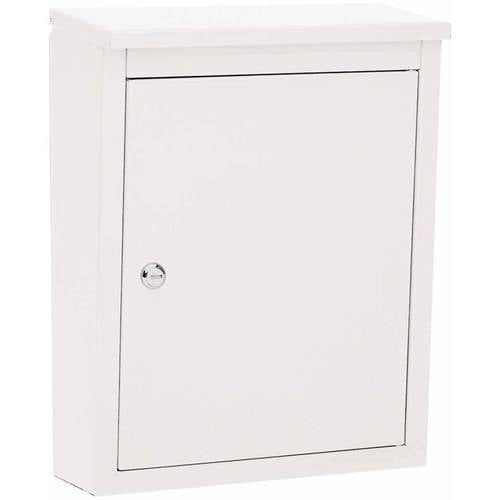 Architectural Mailboxes Soho Locking Wall Mount Mailbox, White
