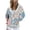 #0068-Light Blue, variant on Jackets for Women Trendy Gift Floral Printing Zip Up Jackets Hoodies Long Sleeve Streetwear Casual Fashion Coat With Pock ets