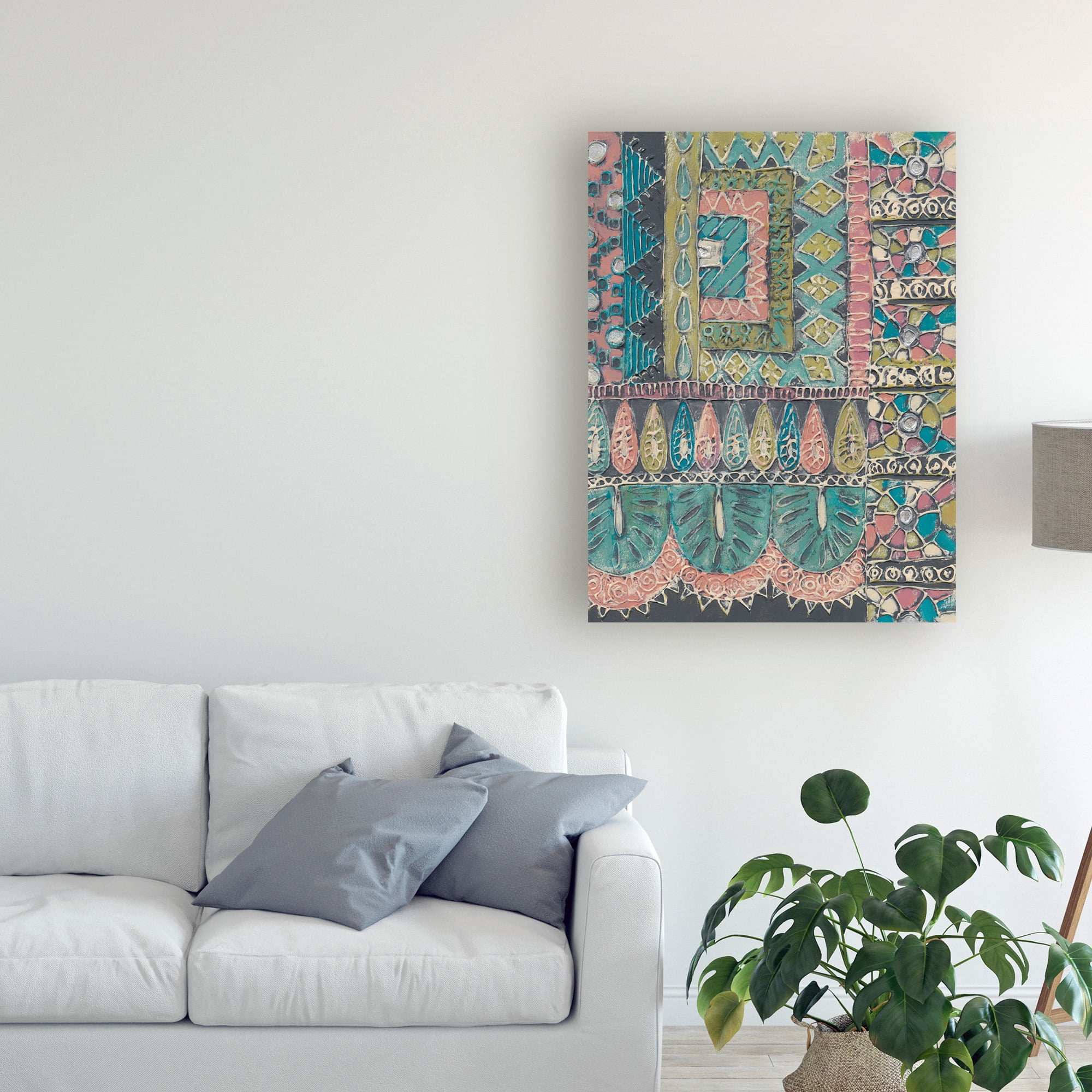 Trademark Fine Art 'Bohemia II' Canvas Art by Chariklia Zarris
