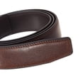 thumbnail image 6 of Mens Strip Reversible Without Buckle Waist Strap Dress brown Type, 6 of 7