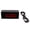 Red, variant on BIMZUC Mirrored Digital Alarm Clock, Smart Light Sensing LED Display Desk Smart Clock with Snooze Function and Dual Brightness Levels, 4.1 Inches / 10.5 cm, Green
