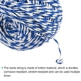 thumbnail image 4 of Cordel Embalaje Cuerda Envoltura Algodón Cordel 75M/82 Yarda Azul y Blanco Cuerda para Regalo Envoltura, Navidad Cordel, Paquete de 2, 4 of 7
