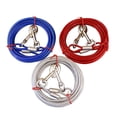 thumbnail image 2 of Double-headed Pet Leash Long Steel Wire Chain for Outdoor Dogs Supplies, 2 of 7