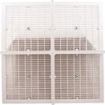 thumbnail image 6 of AquaStar 24101 24" Square Frame with Four 12" Square Flat Grates - White, 6 of 7