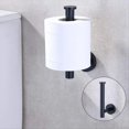 thumbnail image 3 of Portarrollos de Papel Higiénico de Acero Inoxidable 304, Redondo, para Colgar en la Pared, Plateado., 3 of 6