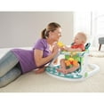 thumbnail image 5 of Fisher-Price Sit-Me-Up Floor Seat with 2-Linkable Toys, Citrus Frog, 5 of 10