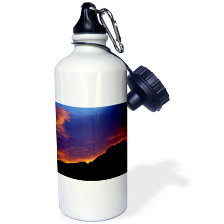 

Colorado Boulder Sunset Over Flatirons 21 oz Sports Water Bottle wb-26253-1