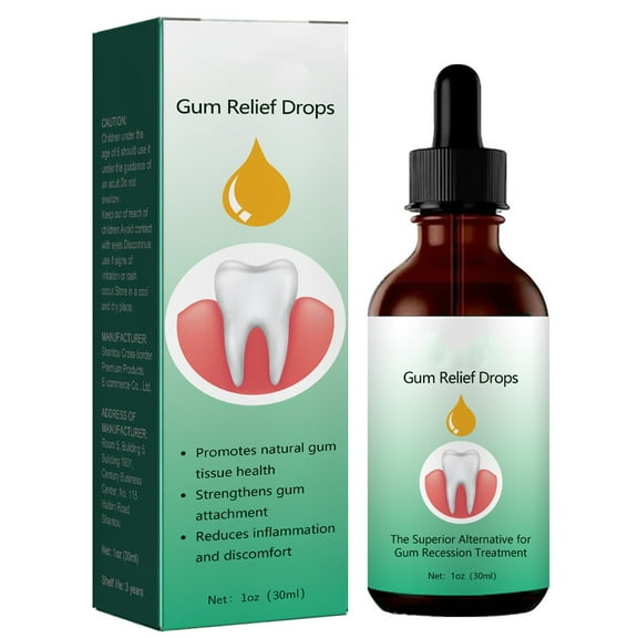 DentiZen Regrowth Drops, Gums For Receding Gums, Oil Pulling For Teeth And Gums, Rejuvenate Your Gums With Ease-30ml