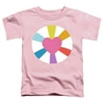 thumbnail image 2 of Care Bears: Unlock the Magic Hopeful Heart Bear Belly Kids T Shirt (3) for Toddler Boys and Girls, Pink, 2 of 3