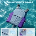 thumbnail image 4 of Koorium Kids Swim Vest Life Jacket Youth,Lightweight Flotation Vest with Adjustable Buckles,Front Pocket,Reflective Strips,Floaties for Swimming,Kayaking,Boating,Fit for 50-125 lbs, 4 of 8